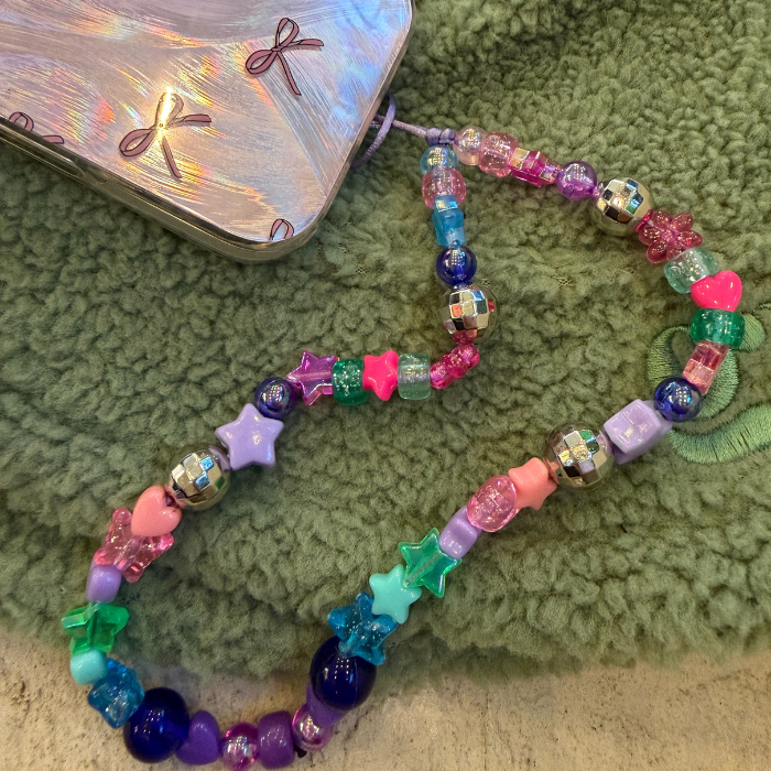 Cosmic Disco Telefon Boncuğu - Charm