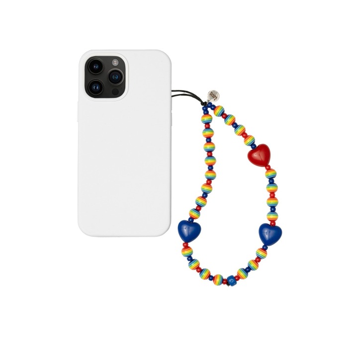  Groovy Hearts No:1 Telefon Boncuğu - Charm