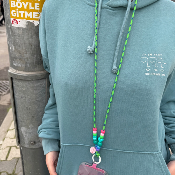 90's Baby - Green Play Telefon Askısı