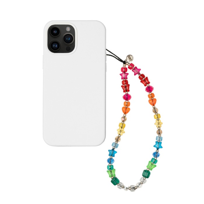  Rainbow Glimmer  Telefon Boncuğu - Charm